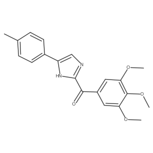 [5-(4-Methylphenyl)-1H-imidazol-2-yl](3,4,5-trimethoxyphenyl)methanone Structure