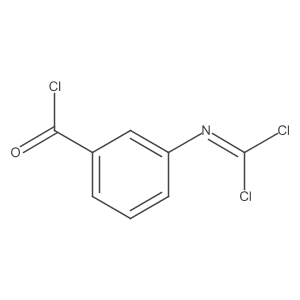 3-(Dichloromethyleneamino)benzoyl chloride Structure