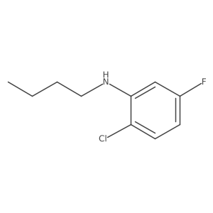 N-Butyl-2-chloro-5-fluoroaniline结构式