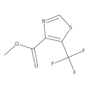 Methyl 5-(trifluoromethyl)thiazole-4-carboxylate Structure