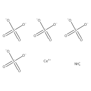 Azanium;cerium(4+);tetrasulfate结构式
