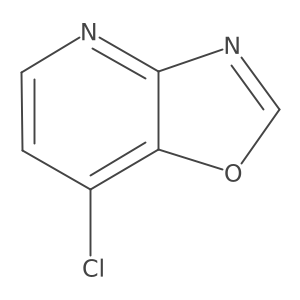 7-Chlorooxazolo[4,5-b]pyridine结构式