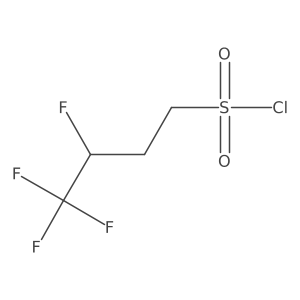 3,4,4,4-Tetrafluorobutane-1-sulfonyl chloride Structure