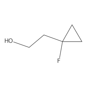 2-(1-Fluorocyclopropyl)ethanol Structure