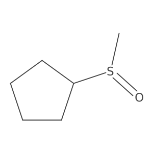 (R)-(Methylsulfinyl)cyclopentane结构式