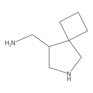 {6-Azaspiro[3.4]octan-8-yl}methanamine结构式