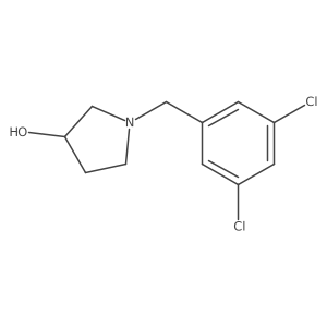 1-(3,5-Dichlorobenzyl)pyrrolidin-3-ol Structure