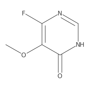 6-Fluoro-5-methoxy-1,4-dihydropyrimidin-4-one Structure