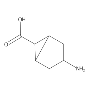 3-Aminobicyclo[3.1.0]hexane-6-carboxylic acid Structure