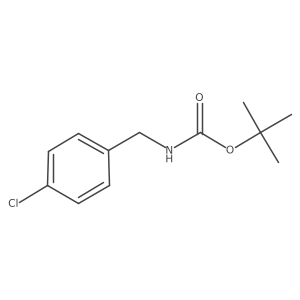 Dideutero Tert-Butyl 4-Chlorobenzylcarbamate结构式