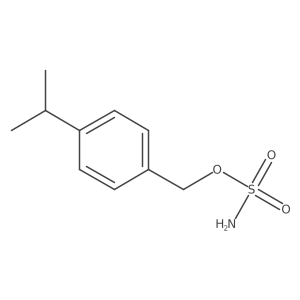 [4-(Propan-2-yl)phenyl]methyl sulfamate Structure