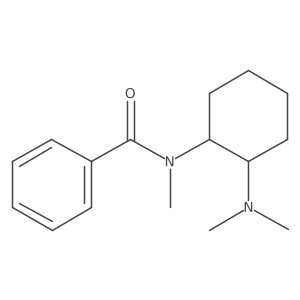 N-[(1R,2R)-2-(Dimethylamino)cyclohexyl]-N-methylbenzamide结构式