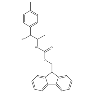 (9H-fluoren-9-yl)methyl N-[1-hydroxy-1-(4-methylphenyl)propan-2-yl]carbamate Structure