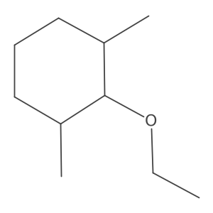 Cyclohexane, 2-ethoxy-1,3-dimethyl- Structure
