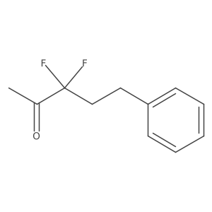 3,3-Difluoro-5-phenylpentan-2-one Structure