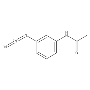 N-(3-Azidophenyl)acetamide Structure