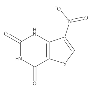 7-Nitrothieno[3,2-d]pyrimidine-2,4(1h,3h)-dione结构式