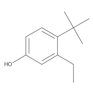 4-Tert-butyl-3-ethylphenol结构式