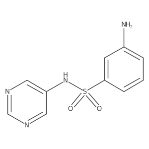 Benzenesulfonamide,3-amino-n-5-pyrimidinyl-结构式