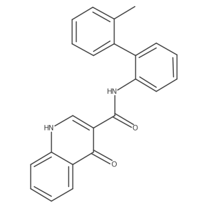 n-[2-(o-Tolyl)phenyl]-4-oxo-1h-quinoline-3-carboxamide Structure