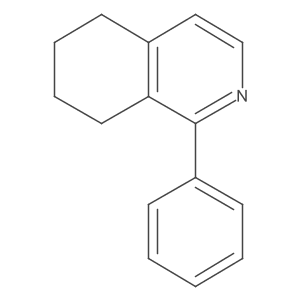 5,6,7,8-Tetrahydro-1-phenylisoquinoline结构式