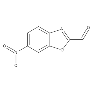 6-Nitro-1,3-benzoxazole-2-carbaldehyde结构式