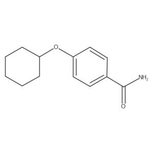 4-Cyclohexyloxybenzamide Structure