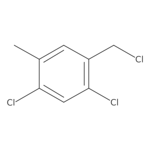 1,5-Dichloro-2-chloromethyl-4-methylbenzene结构式