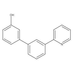 3'-(2-Pyridinyl)[1,1'-biphenyl]-3-ol Structure