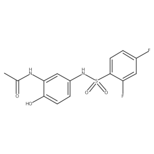 N-[5-(2,4-difluorobenzenesulfonamido)-2-hydroxyphenyl]acetamide Structure