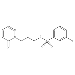 O=c1cccnn1CCCNS(=O)(=O)c1cccc(F)c1结构式