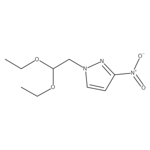 1-(2,2-diethoxyethyl)-3-nitro-1H-pyrazole Structure