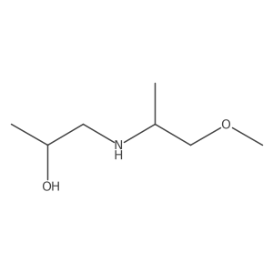 1-[(1-Methoxypropan-2-yl)amino]propan-2-ol结构式