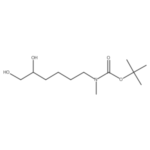 CN(CCCCC(O)CO)C(=O)OC(C)(C)C结构式