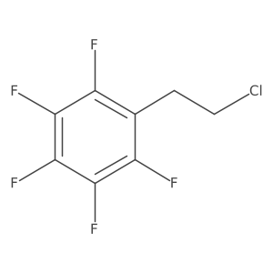 1-(2-Chloroethyl)-2,3,4,5,6-pentafluorobenzene Structure