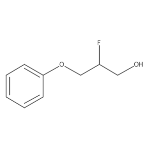 2-Fluoro-3-phenoxypropan-1-ol Structure