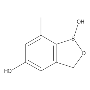 7-methylbenzo[c][1,2]oxaborole-1,5(3H)-diol结构式