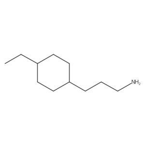 3-(4-Ethylcyclohexyl)propan-1-amine结构式