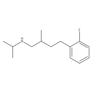 Benzenebutanamine, 2-fluoro-I(2)-methyl-N-(1-methylethyl)-结构式