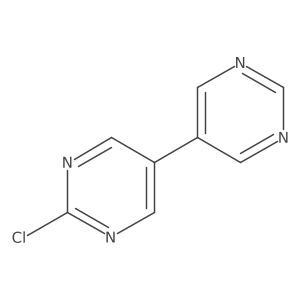 2-Chloro-5,5'-bipyrimidine Structure