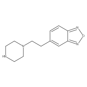 1-[2-(Benzofurazan-5-yl)ethyl]piperazine结构式