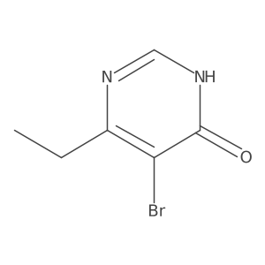 5-Bromo-6-ethylpyrimidin-4-ol Structure