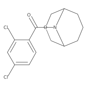 3-Oxa-9-azabicyclo[3.3.1]nonan-9-yl(2,4-dichlorophenyl)methanone结构式