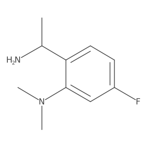 2-(1-aminoethyl)-5-fluoro-N,N-dimethylaniline Structure