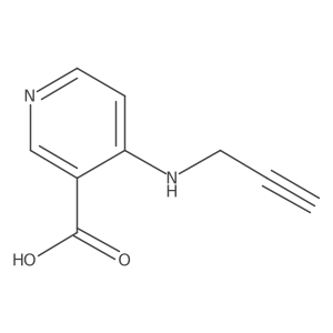 4-[(Prop-2-yn-1-yl)amino]pyridine-3-carboxylic acid结构式