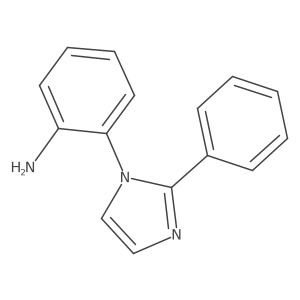 2-(2-Phenyl-1H-imidazol-1-YL)aniline Structure