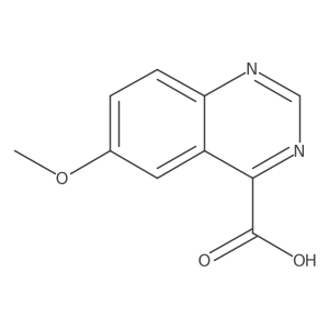 6-Methoxyquinazoline-4-carboxylic acid结构式