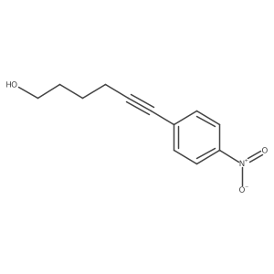 6-(4-Nitrophenyl)-5-hexyn-1-ol Structure