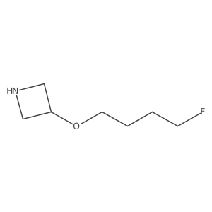 3-(4-Fluorobutoxy)azetidine Structure