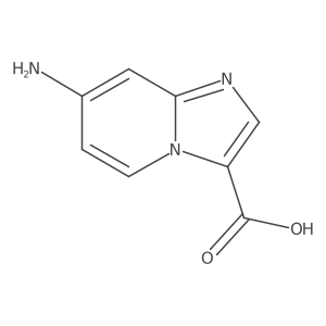 7-Aminoimidazo[1,2-a]pyridine-3-carboxylic acid Structure